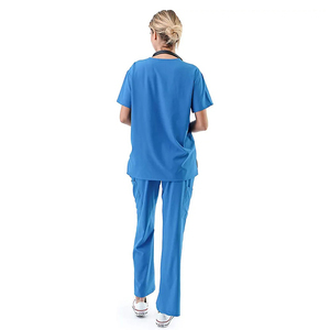 Uniformes médicos personalizados para hospitales, uniformes médicos al por mayor de manga corta, conjuntos de uniformes médicos de enfermería - Product Image 4