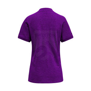 T-shirt en maille à manches courtes pour femme, personnalisé OEM, imprimé intégral, respirant, léger, infroissable, séchage rapide, couleur unie, haute qualité - Product Image 2