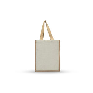 Wholesale reusable eco jute tote <b>promotional</b> <b>bags</b> durable biodegradable sustainable corporate gifting natural fiber bulk - Product Image 1
