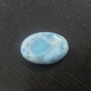1 unidad de Larimar Natural 24x16mm cabujón ovalado 15,2 Cts Iroc ventas alta calidad genuina piedra preciosa suelta cabina al por mayor US $7,2 - Product Image 4