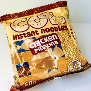 Fideos Instantáneos COOL Sabor Pollo Frito, Harina de Trigo, Bloque Individual de 60g, Certificación HALAL/Kosher, 18% de Grasa, Cocción Rápida - Product Image 5