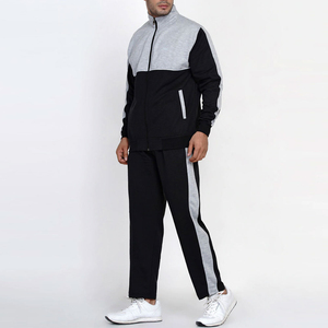 Marque privée du fabricant Vêtements de jogging d'entraînement pour hommes Survêtement de couleur unie à manches longues Entretien OEM Bas actifs - Product Image 4
