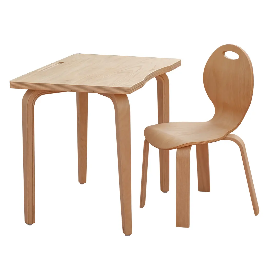 Juego de mesa de estudio, escritorio y silla, silla Montessori, alta calidad, venta al por mayor, silla para niños, muebles de guardería hechos en Turquía