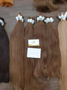 Cabello Humano Virgen Sin Procesar de Alta Calidad, Duración de 1 a 3 Años, Cabello Ruso con Opciones de Decoloración y Tinte, Lista de Precios al por Mayor - Product Image 4