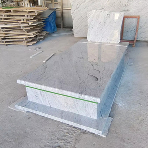 Prix de gros Nouveau Vicomte Blanc Granit Hongrie Pologne Style Pierre Tombale et Monuments Pierre Tombale pour Cimetière - Product Image 2