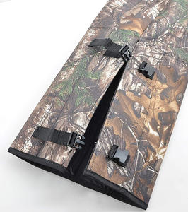 Polainas de equitación para hombre, de fibra superior, antidesgarros, con cierre de hebilla, altura media - Product Image 6