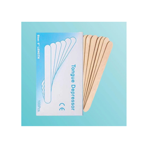Abaisse-langue en bois de qualité supérieure pour les applications médicales, éducatives et cliniques - Product Image 1