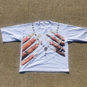 T-shirt graphique court Boxy de haute qualité imprimé Dtg personnalisé 180 230gsm 100% coton pour hommes - Product Image 3