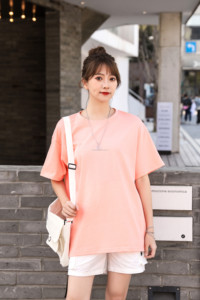 2025 Hot Sale 240gsm T-<b>shirt</b> Solid Colour T-<b>shirt</b> Custom Printed T-<b>shirt</b> Available - Product Image 3