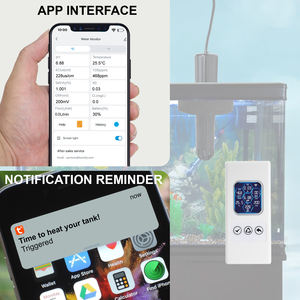 Digital 7 in 1 Smart Aquarium Water <b>Tester</b> for <b>PH</b> Temperature TDS EC Salinity SG ORP Wifi Connected Water Quality Monitor - Product Image 5