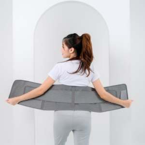 Corset en tissu élastique nano-coton de qualité supérieure, technologie nano pour un soutien maximal de l'abdomen et de la taille, antibactérien et respirant - Product Image 3