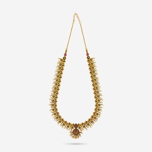 สร้อยคอโบราณสำหรับสะสมทางวัฒนธรรม 190307 เครื่องประดับวินเทจ - Product Image 4