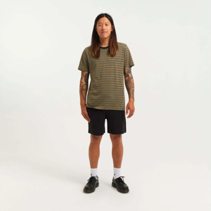Último peso pesado 100% algodón hombres manga corta de gran tamaño cuello redondo Stock Camiseta estilo recortado con patrón de letras - Product Image 2