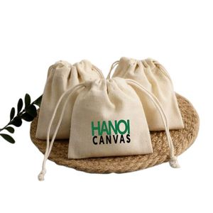 Tùy Chỉnh Hữu Cơ Bông Vải Dây Kéo Bụi Túi Thân Thiện Với Môi Phụ Nữ Cổ Điển Thời Trang Ăn Mặc Phong Cách Tất Cả Các Mùa Nhà Máy Giá Việt Nam - Product Image 3