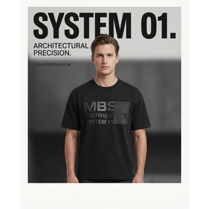 Men's Heavyweight 320GSM Mercerized Cotton T-<b>Shirt</b> Dyneema Pocket Ultrasonic <b>Welded</b> Streetwear Tee Customizable OEM Sialkot - Product Image 5