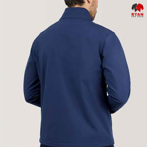 Chaqueta Softshell de Diseño Personalizado Ryan Pro Gear para Hombre, Cierre de Cremallera, Tela Transpirable con Logotipo Personalizado, Impermeable - Product Image 5