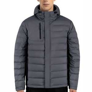 Manteaux d'hiver chauds à bulles rembourrés pour hommes imprimés sur mesure Veste bouffante pour homme - Product Image 6