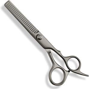 Tijeras Profesionales de Peluquería de 6 Pulgadas, de Acero Inoxidable, con Dientes Afilados, para Adelgazar y Texturizar el Cabello - Product Image 1