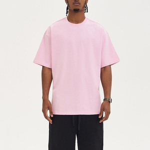 T-shirts polo pour hommes lourds T-shirt de golf Streetwear avec logo personnalisé vierge - Product Image 5