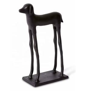 Estatuilla familiar, objeto de mesa escultural con acabado negro, acento artístico único para el interior del hogar contemporáneo y regalos especiales - Product Image 4