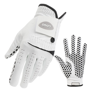 Classic <b>Deal</b> Sheepskin Golf Gloves Custom Made Genuine Leather OEM High Quality Latest Wholesale Smooth Grip - Product Image 3