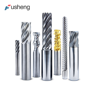 Fusheng tùy chỉnh hrc55 Độ chính xác cao CNC công cụ gia công Carbide <span class=keywords><strong>End</strong></span> <span class=keywords><strong>Mill</strong></span> phay Cutter cho thép không gỉ Lớp phủ altin - Product Image 1