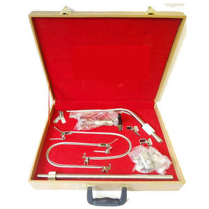 Retractor de cerebro de doble brazo Yasargil Leyla, abrazadera manual y eléctrica completa de acero inoxidable para neurocirugía - Product Image 5