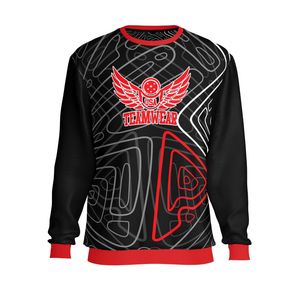 Sudadera gruesa y cómoda de algodón puro personalizada, sudadera DTG bordada con patrón, sudadera de calle alta a la moda, sudaderas con capucha - Product Image 6
