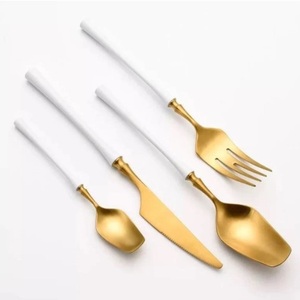 Ensemble de couverts de Style occidental au Design de brindille Unique, cuillères à poignée en relief en laiton, ensemble de couverts pour fournitures de Restaurant - Product Image 6