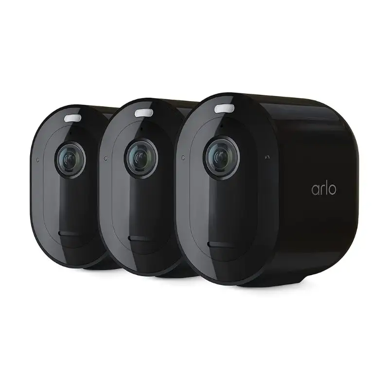 Arlo Pro 5S 2K Spotlight NetworkCamera - 3 пакета-камеры безопасности беспроводные наружные Двухдиапазонные Wi-Fi, домашние камеры безопасности