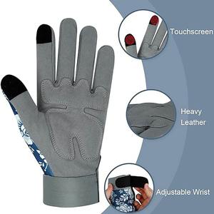 High Quality Synthetic Leather Waterproof Gardening Gloves with Adjustable <b>Wrist</b> <b>Strap</b> Non-Slip for Outdoor Use Hand Protection - Product Image 5