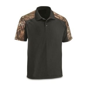 Camisas de Golf para Hombre, Manga Corta, Absorben la Humedad, Estampados, Cuello Camisero, Camisas de Golf Polo de Alto Rendimiento para Hombre - Product Image 1