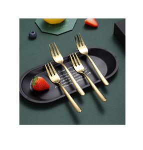 Coffrets cadeaux de luxe en laiton fourchette cuillère en laiton audacieux beau design poignée trancheuse ensemble de service ustensiles pour manger top vente - Product Image 6
