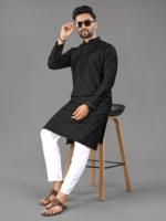 Coton doux attrayant avec perles travail homme Kurta pyjama fabricant et fournisseur en gros d'usine de Surat