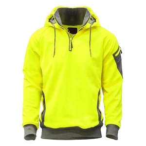 Sudaderas de Seguridad con Impresión Personalizada al por Mayor, Ropa de Trabajo Reflectante de Alta Visibilidad, Sudadera para Construcción - Product Image 1