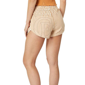 Short décontracté à rayures solides pour femmes Short d'été respirant de haute qualité Short décontracté pour femmes - Product Image 2