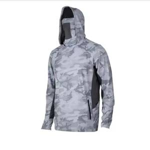 Personnalisable 2025 Upf 50 + Ensemble de vêtements de sport à capuche de pêche à manches longues respirant à séchage rapide avec design personnalisé - Product Image 1