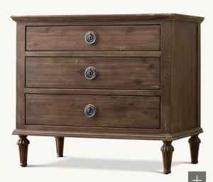 Mesa de Noche de Madera de Diseño Moderno y Alta Calidad con 2 Cajones, Muebles Ecológicos para Dormitorio y Sala de Estar, Logotipo OEM, Producto Superior para el Hogar - Product Image 2