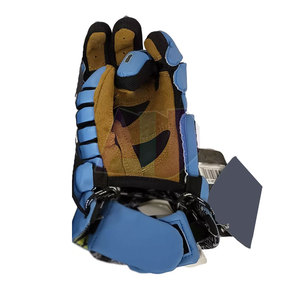 Guantes de Lacrosse de Cuero de Alta Calidad para Práctica Deportiva Diaria, Ofrecen Flexibilidad, Correa de Muñeca Ajustable y Ligeros - Product Image 4