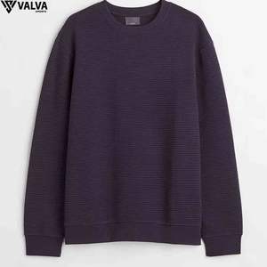 Sweatshirts avec logo personnalisé pour hommes et Sweatshirts de qualité supérieure et vêtements décontractés Sweatshirts à col rond en coton mélangé. - Product Image 4