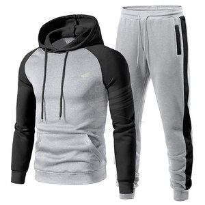 Survêtement d'hiver pour homme, de qualité supérieure, respirant, léger, à capuche, uni, décontracté, personnalisable, grande taille, 100% coton, fabriqué au Pakistan - Product Image 1