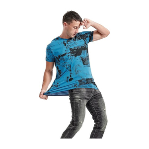 เสื้อยืดผ้าฝ้าย100% คุณภาพสูงสำหรับผู้ชาย - Product Image 4
