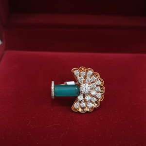 Premium Quality Classic 925 Sterling Silver Moissanite Diamond With Uniq <b>Ring</b> - Product Image 2