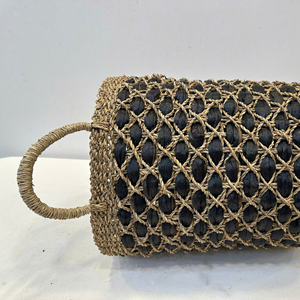 Eco-Friendly Luxury Round WATER <b>HYACINTH</b> <b>BASKET</b>-Multi-Purpose Storage - Product Image 2