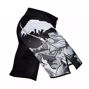 Nouveaux shorts MMA vierges de sublimation pour hommes et femmes Shorts de combat personnalisés en gros Shorts de boxe avec service OEM 2025 - Product Image 5