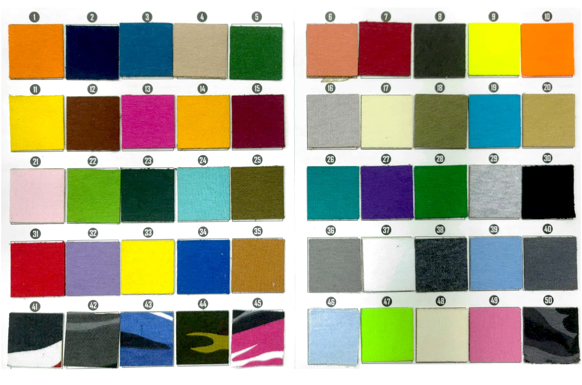 มีให้เลือกทุกสี Pantone