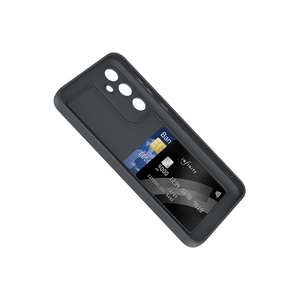 Étui de téléphone en silicone marron de qualité supérieure avec porte-cartes pour Samsung Galaxy A36 A53 A03S avec protection de l'appareil photo, coque souple Vitra - Product Image 4