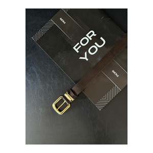 Gold Plated Non-Tarnishing Women's Trouser <b>Belt</b>, Jacket <b>Belt</b>, <b>Dress</b> <b>Belt</b>, Shirt <b>Belt</b> - Coffee - Product Image 4