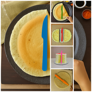 155 mm <b>Blue</b> Disposable Cutlery Eco-Friendly Biodegradable <b>Paper</b> Knife for Takeaway Parties Vibrant Colorful Dishes knifes 2026 - Product Image 5