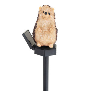 Solar-powered hedgehog lamp, garden <b>LED</b> <b>light</b> with dusk <b>sensor</b>. - Product Image 3